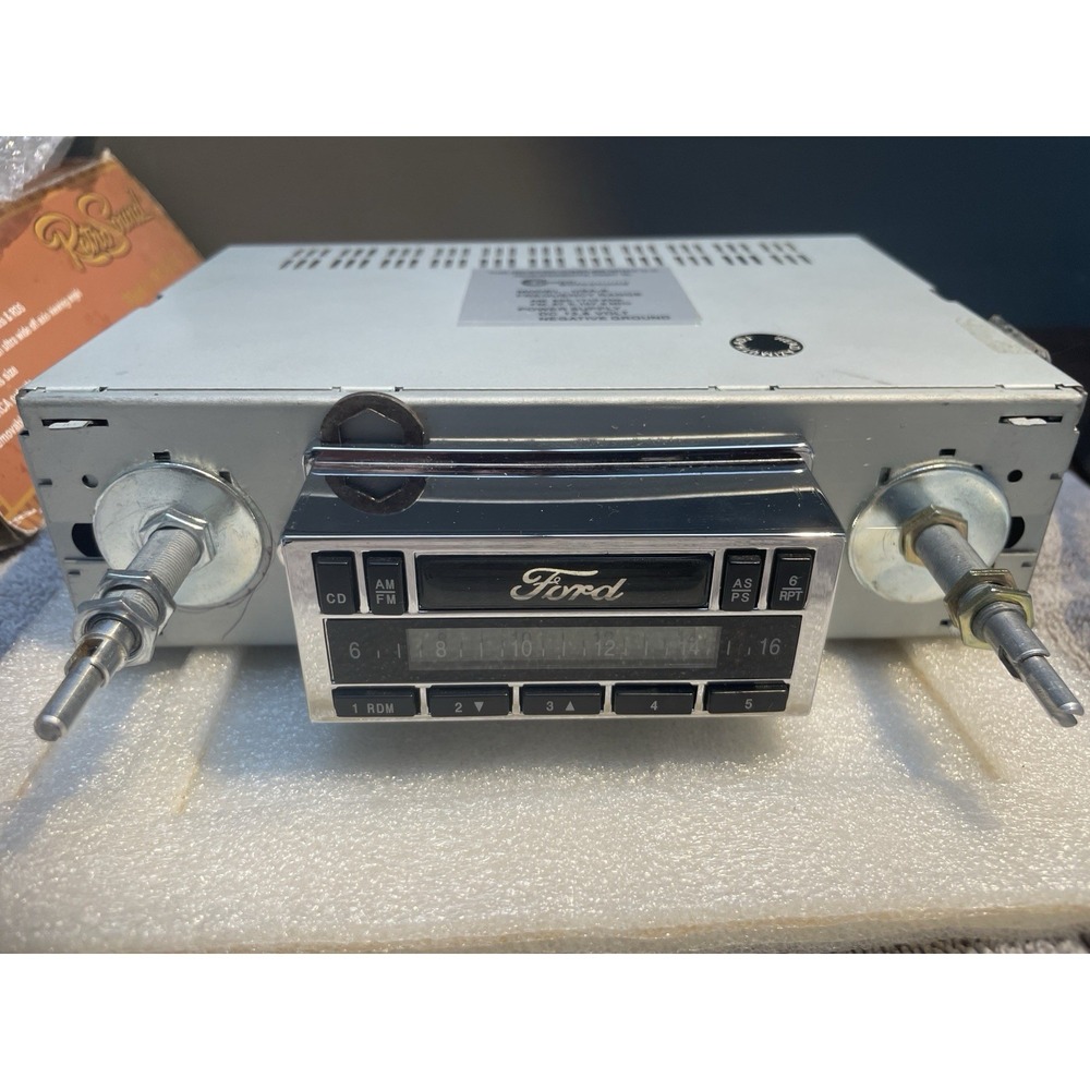 Retro Sound RC-900c JEGS Classic 230 Series Radio for 1973-1979 Ford NIB Carhop